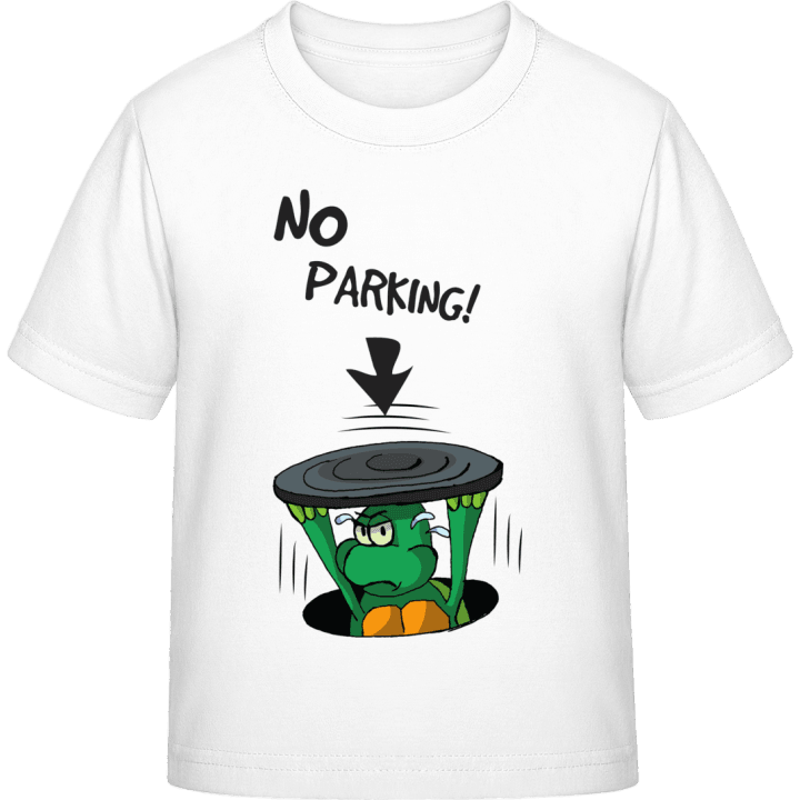 No Parking Turtle Comic T-shirt pour enfants contain pic
