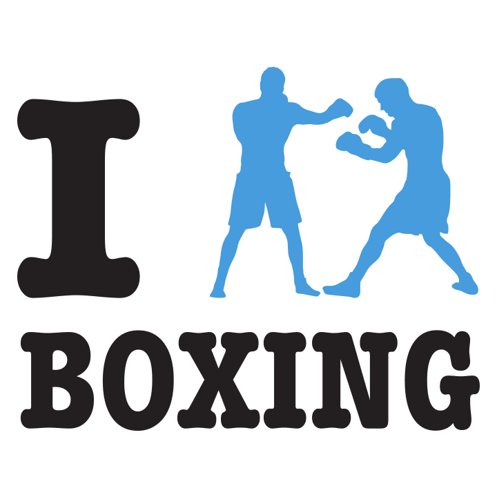 I Love Boxing Huvtröja 0 image