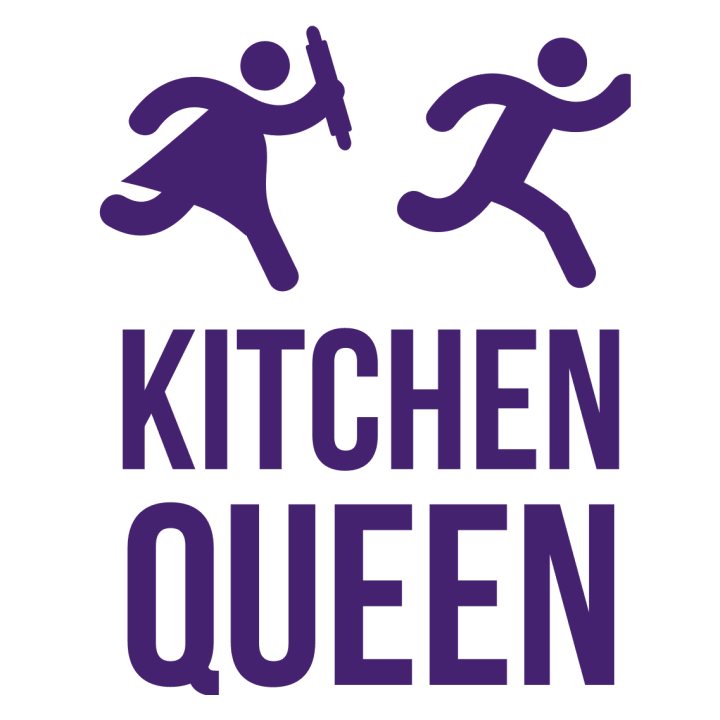 Kitchen Queen Pictogram Kvinnor långärmad skjorta 0 image