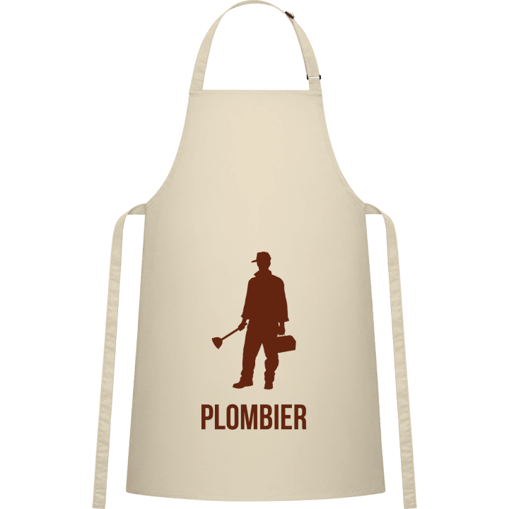 Plombier Silhouette Kochschürze contain pic