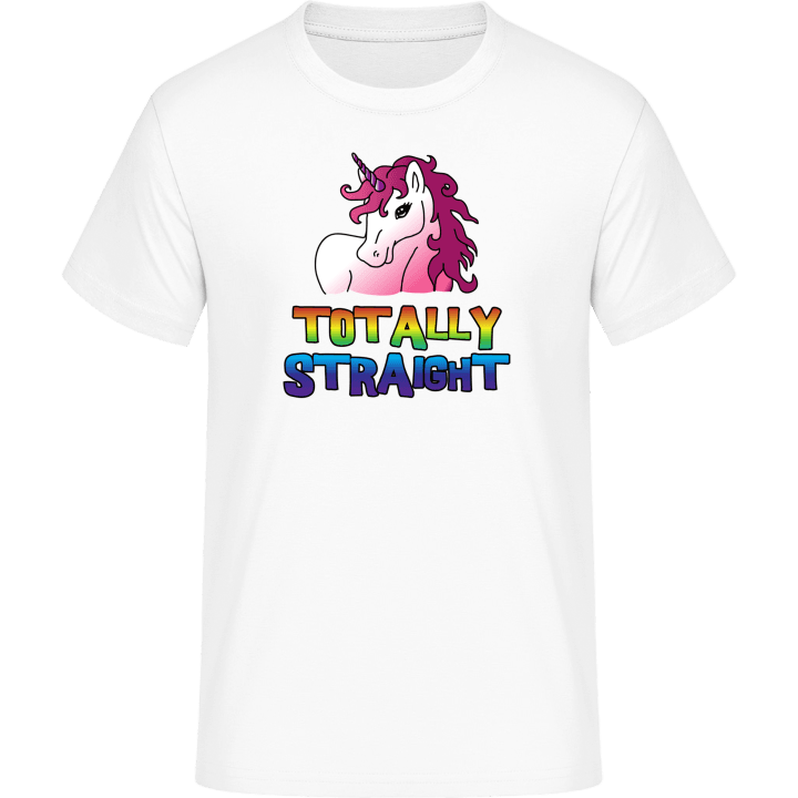 Totally Straight Unicorn T-Shirt contain pic