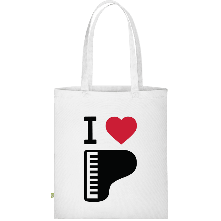 I Heart Piano Stofftasche 0 image