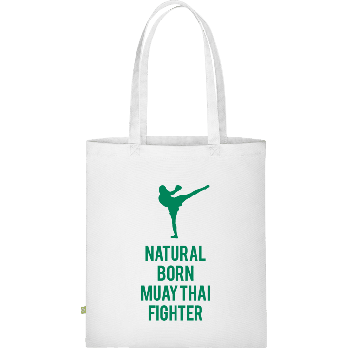 Natural Born Muay Thai Fighter Bolsa de tela contain pic