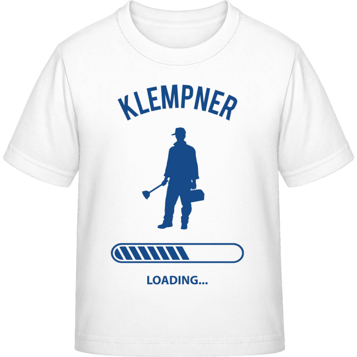 Klempner Loading Kinder T-Shirt contain pic