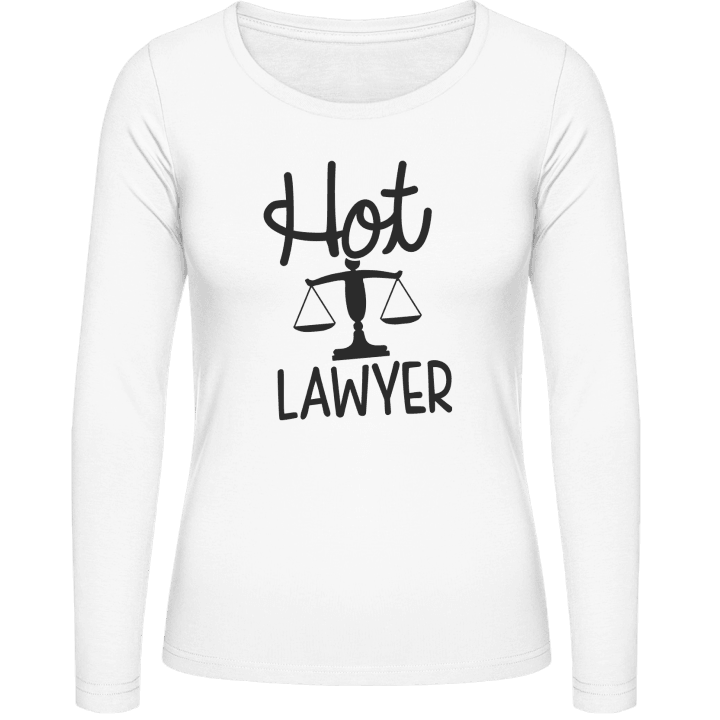 Hot Lawyer T-shirt à manches longues pour femmes contain pic