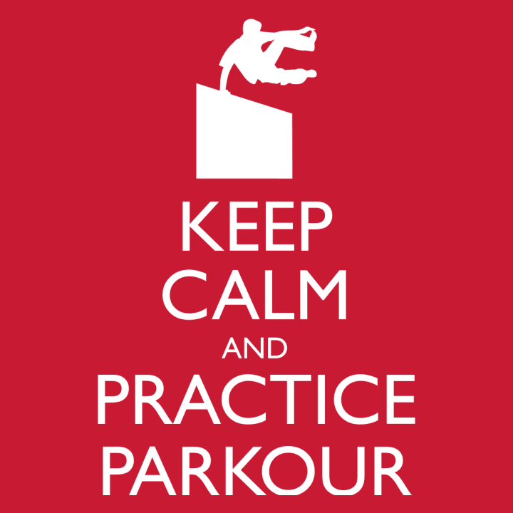 Keep Calm And Practice Parkour Huvtröja 0 image