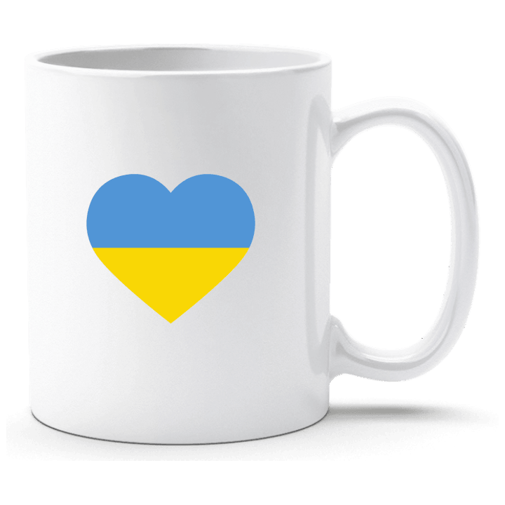Ukraine Heart Flag Coppa contain pic