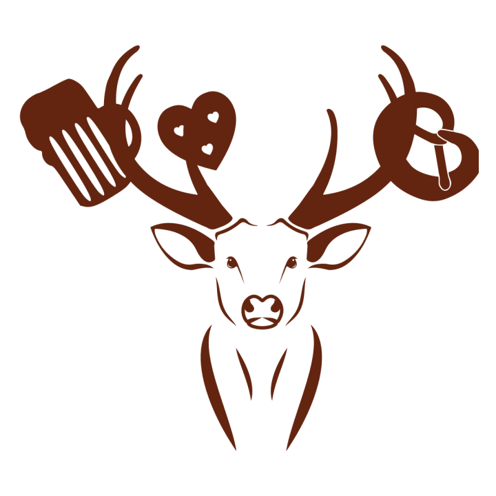 Bavarian Wiesn Deer T-shirt à manches longues 0 image