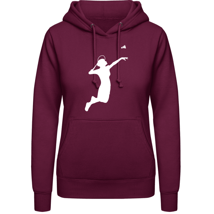 Female Badminton Player Women Hoodie contain pic