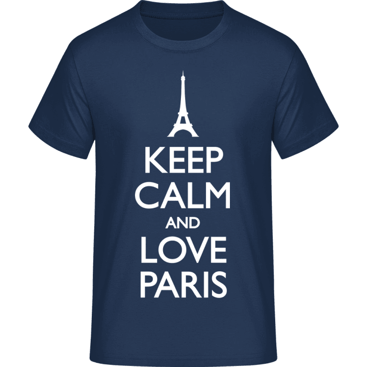 Keep Calm and love Paris T-skjorte contain pic