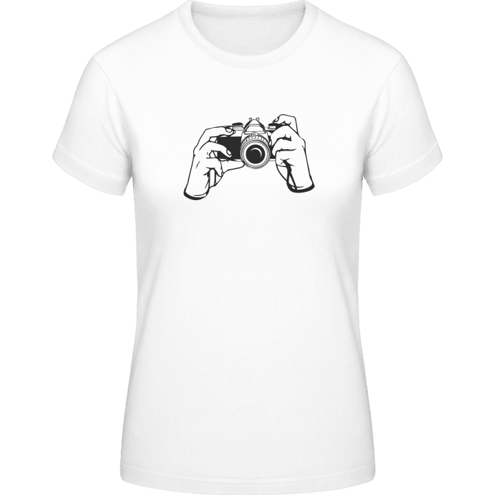 Photographer Hands T-skjorte for kvinner 0 image