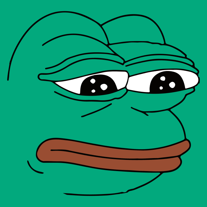 Pepe the Frog Meme Felpa con cappuccio da donna 0 image