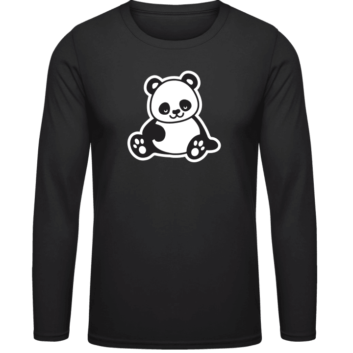 Panda Bear Sweet Long Sleeve Shirt 0 image