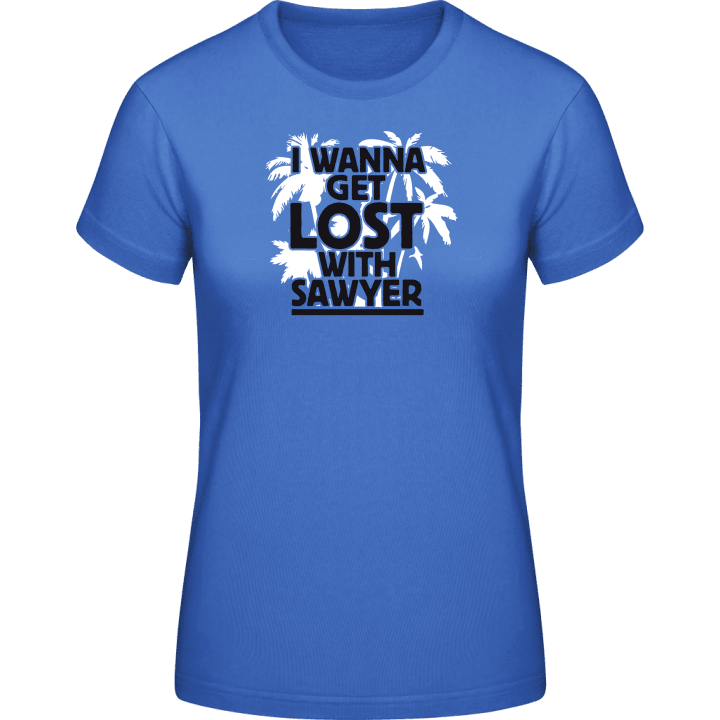 Get Lost With Sawyer T-shirt för kvinnor 0 image