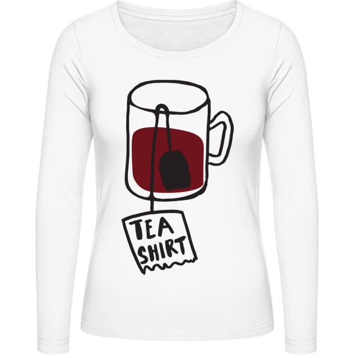 Tea Shirt T-shirt à manches longues pour femmes contain pic