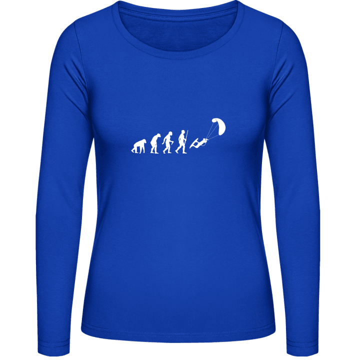 Kitesurfer Evolution Langermet skjorte for kvinner contain pic