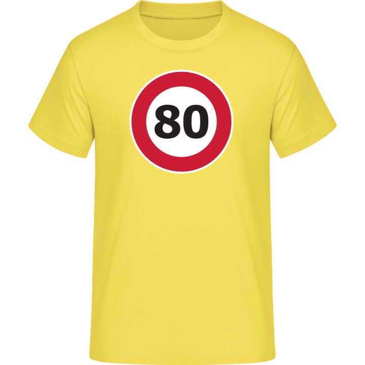 80 Speed Limit T-Shirt 0 image