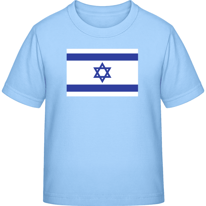 Israel Flag Kinder T-Shirt contain pic