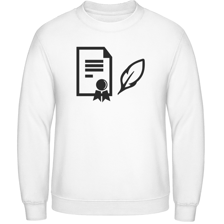 Notarized Contract Sweatshirt contain pic