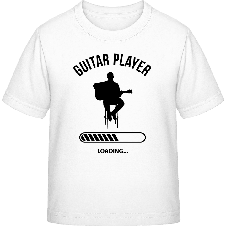 Guitar Player Loading Camiseta infantil contain pic