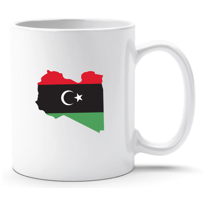Libya Map Tasse contain pic