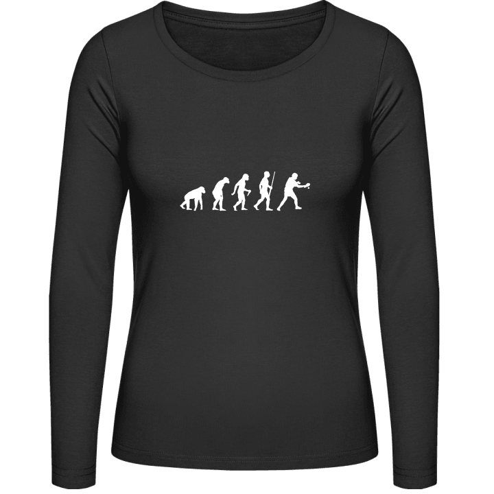 Ping Pong Evolution Frauen Langarmshirt contain pic