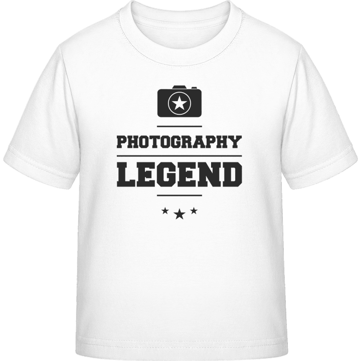 Photography Legend Camiseta infantil contain pic