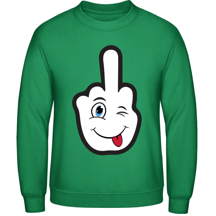 Stinky Finger Smiley Sweatshirt contain pic
