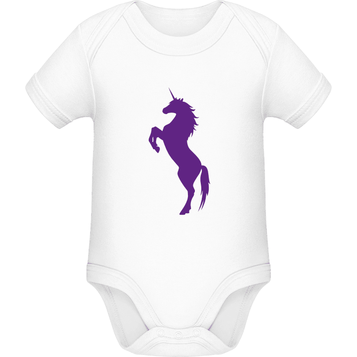 Wild Unicorn Silhouette Baby Strampler contain pic