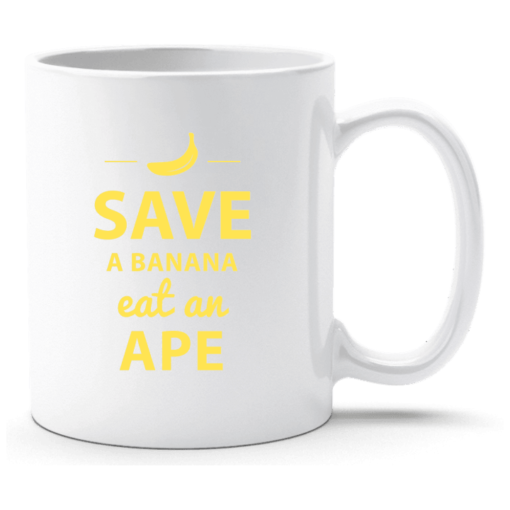 Save A Banana Eat An Ape Beker 0 image