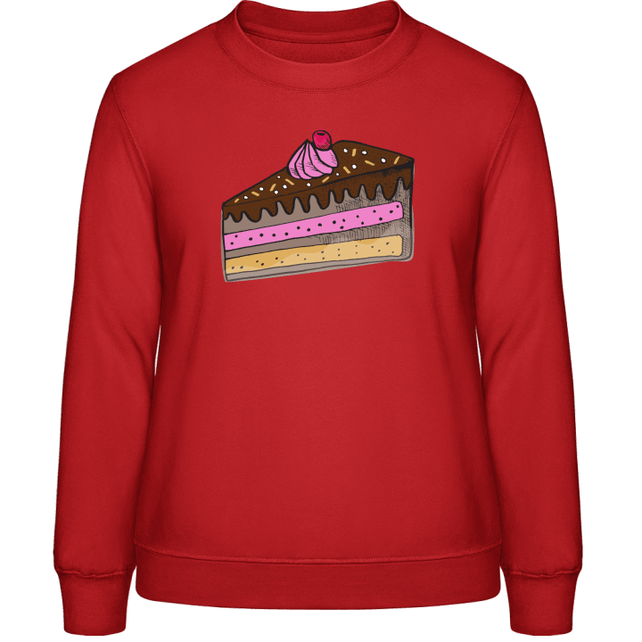 Tortenstück Frauen Sweatshirt 0 image