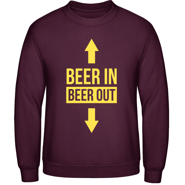 Beer In Beer Out Sudadera contain pic