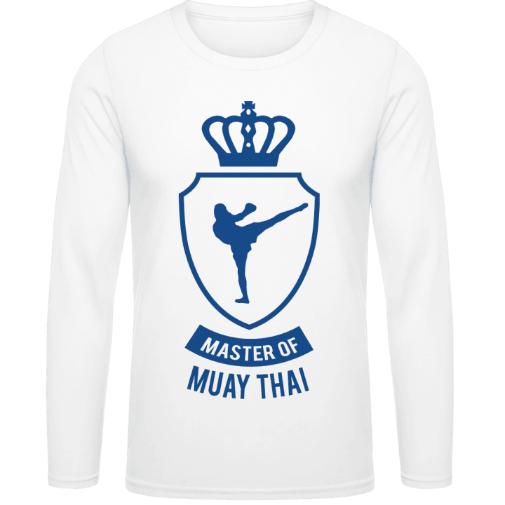 Master Of Muay Thai T-shirt à manches longues contain pic
