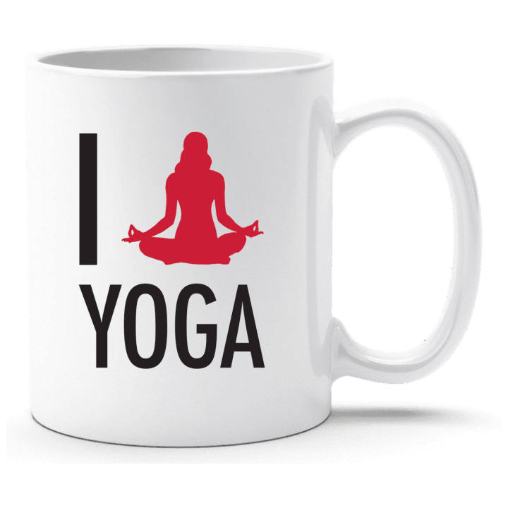 I Heart Yoga Cup contain pic