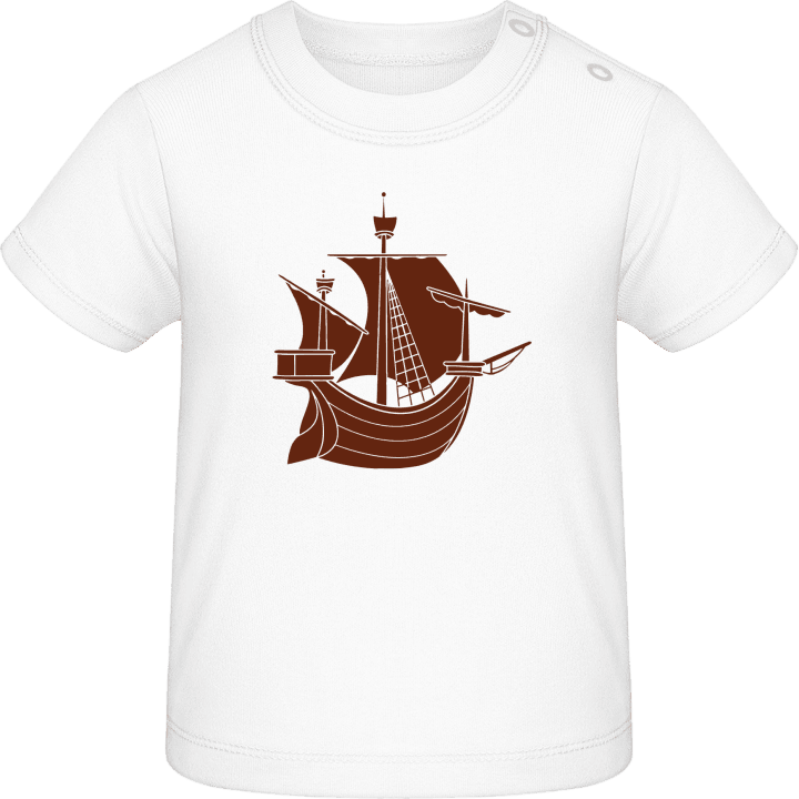 Sailing Ship T-shirt för bebisar 0 image