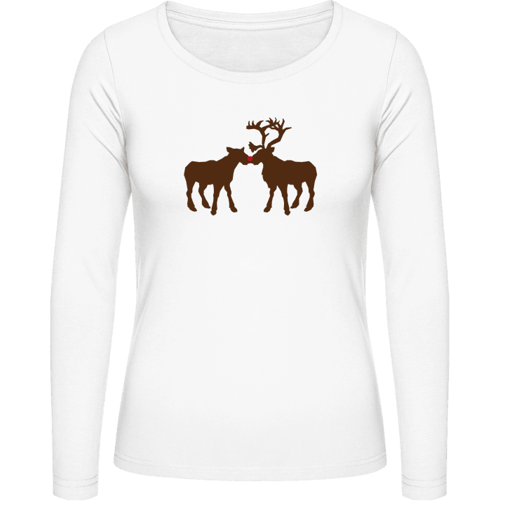 Red Nose Reindeers Kvinnor långärmad skjorta 0 image