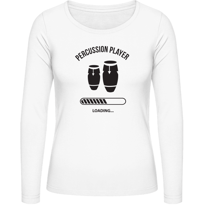 Percussion Player Loading Frauen Langarmshirt contain pic