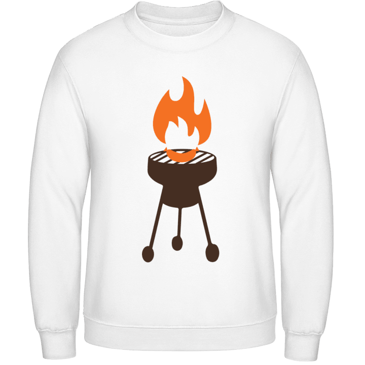 Grill on Fire Sudadera contain pic