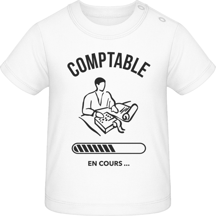 Comptable en cours Baby T-Shirt contain pic