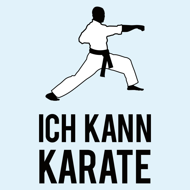 Ich kann Karate Spruch Langermet skjorte 0 image
