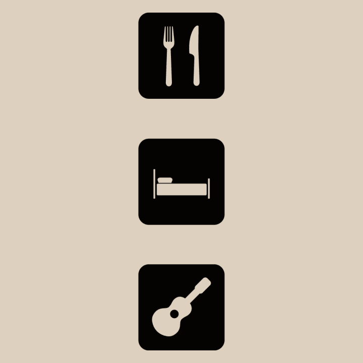 Eat Sleep Play Guitar Forklæde til madlavning 0 image