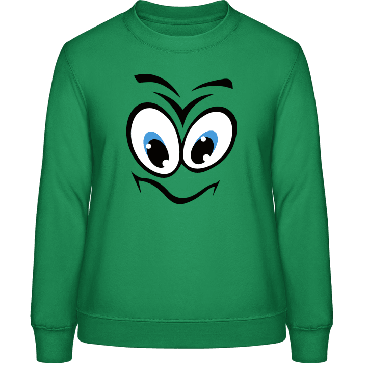 Smiley Character Sweatshirt för kvinnor contain pic