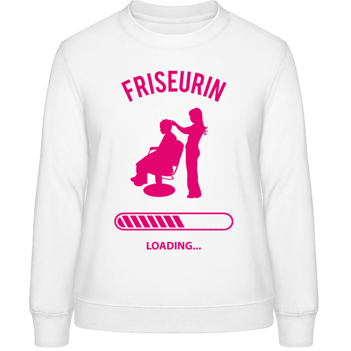 Friseurin Loading Sweat-shirt pour femme contain pic