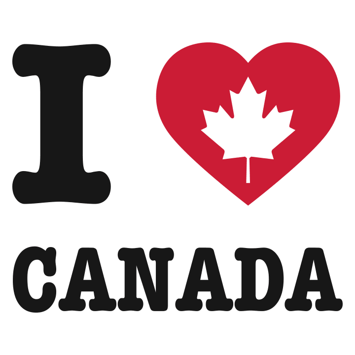I Love Canada T-shirt för barn 0 image