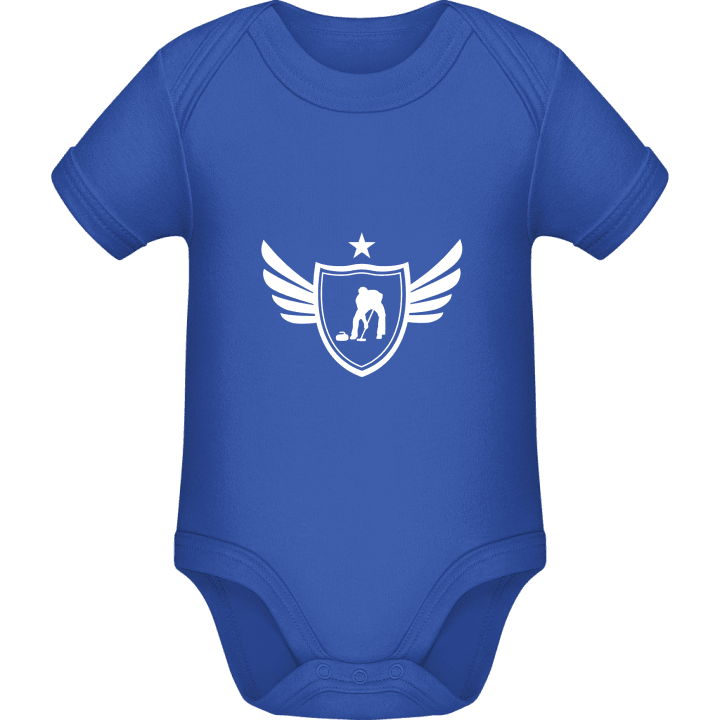 Curling Star Baby romper kostym contain pic