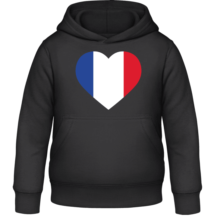 France Heart Felpa con cappuccio per bambini contain pic