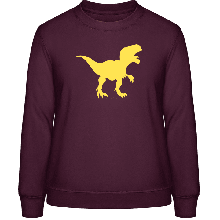 T Rex Dino Silhouette Frauen Sweatshirt 0 image