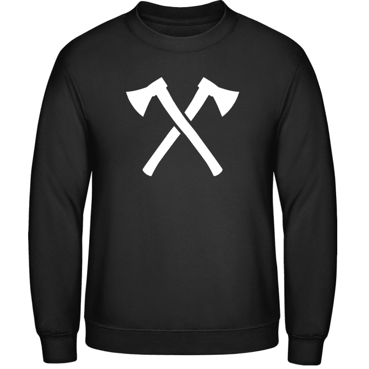 Crossed Axes Sweatshirt contain pic