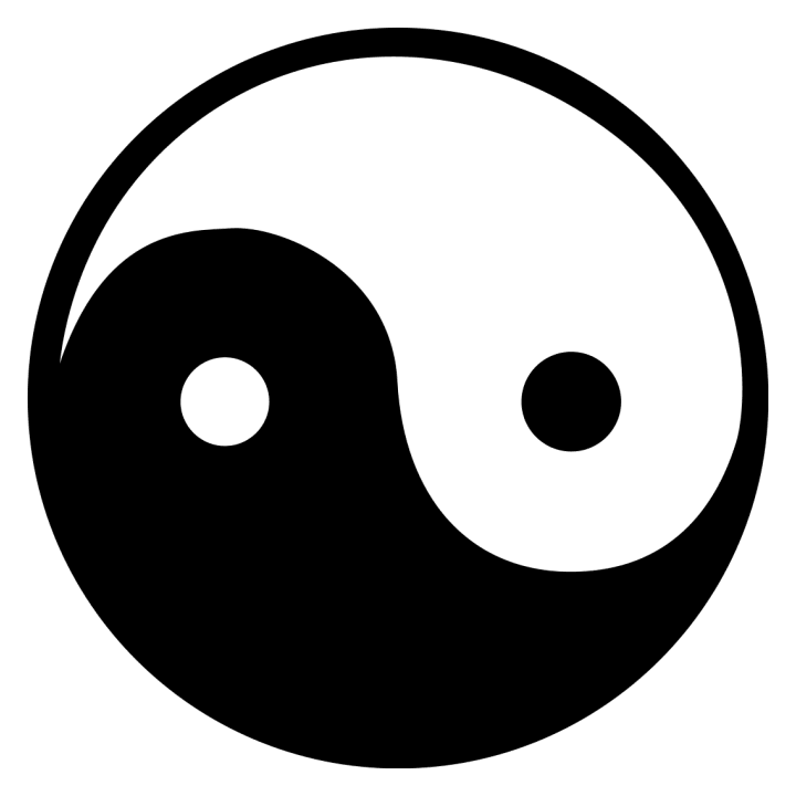 Yin and Yang Symbol Långärmad skjorta 0 image