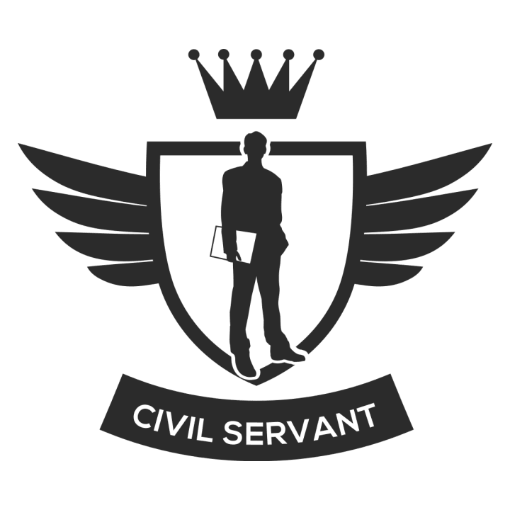 Civil Servant Coat Of Arms Winged Tröja 0 image